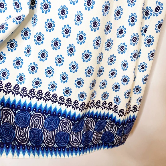 Draper James Floral Patterned Short Sleeve Dress - Picture 2 of 6